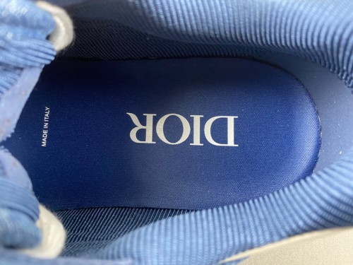 Dior B27 Low White Blue Denim