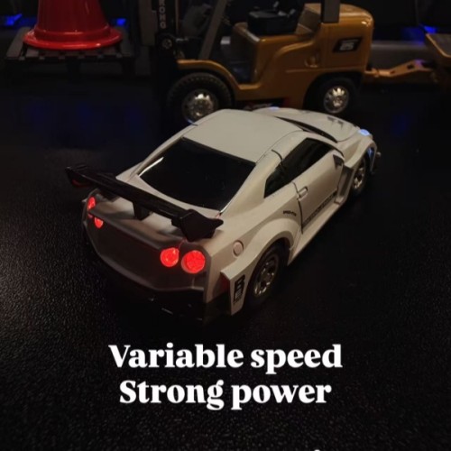 1:64 RC迷你遙控車全比例四驅漂移車桌面賽車汽車模型擺飾男孩生日禮物