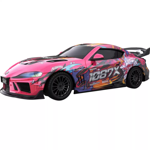 新品豐田Supra 1:43 RC遙控漂移車1087x溜溜哥醒獅聯名1:43
