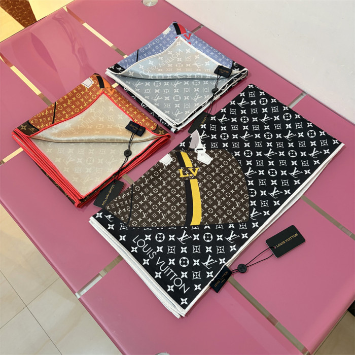LV Monogram Square Scarf Silk 90*90cm LP288