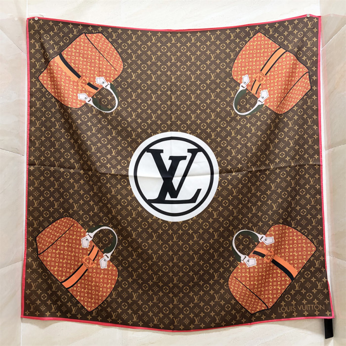 LV Monogram Square Scarf Silk 90*90cm LP288