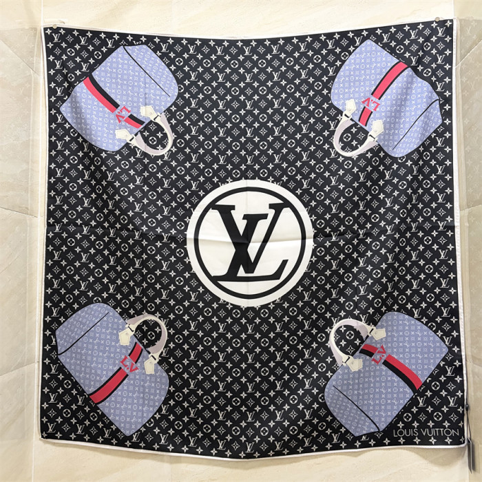 LV Monogram Square Scarf Silk 90*90cm LP288