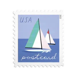 Sailboat Postcard
