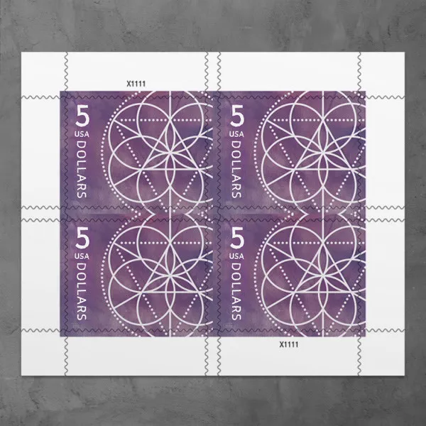 $5Floral Geometry