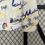 24-25  Real Madrid  White Double Sided Windbreaker