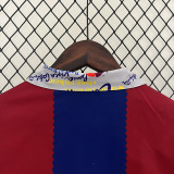 23-24 Mens Barcelona White & Black Double Sided Windbreaker