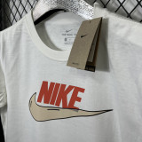 T213 NK White High Quality Casual T-Shirt