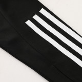 2024 AD Black Kids Half Pull Tracksuit