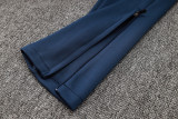24-25 Porto Royal blue Half Pull Tracksuit