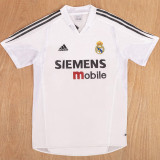 2004-2005 Real Madrid   Home Retro Soccer Jersey
