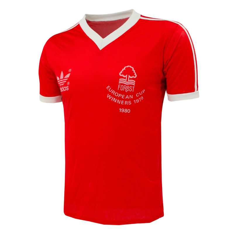 Mens Nottingham Forest Retro Home Jersey 1977/80