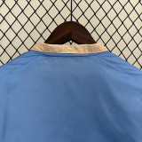 24-25 Man Utd Blue & khaki Double Sided Windbreaker