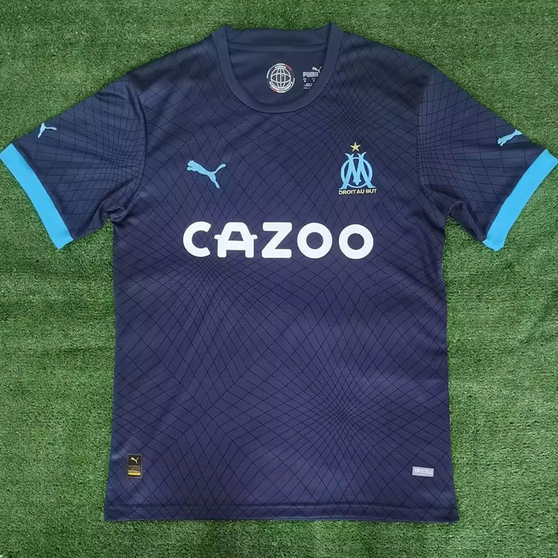 22-23 Marseille Away Fans Soccer Jersey