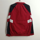 Mens Ajax All Weather Windrunner Jacket Red Classic