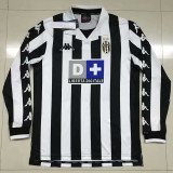 1999-2000 JUV Home Retro Long Sleeve Soccer Jersey