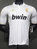 2011-2012 Real Madrid Home Player Version  Retro Soccer Jersey