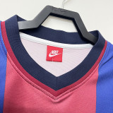 1998-1999 Mens Barcelona  Home Retro Soccer Jersey
