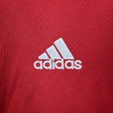 2011-2012  Real Madrid  Away Red Long Sleeve Retro Soccer Jersey