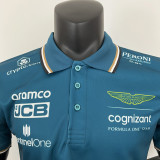 2023 F1 Aston Martin Polo Green Racing Suit