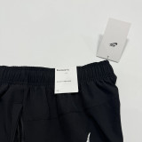 D660 NK Black Casual Short Pants