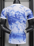 24-25  Real Madrid Blue White Special Edition Player Version Soccer Jersey