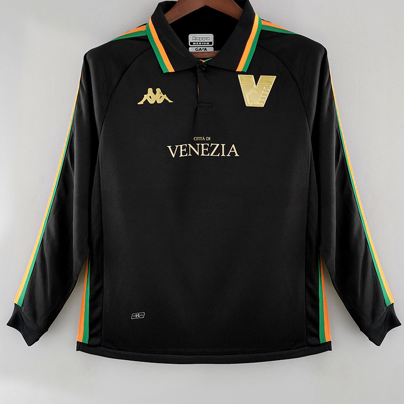 22-23 Venezia FC Home Long Sleeve Soccer Jersey