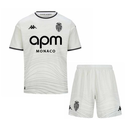 Kids AS Monaco Third Jersey 2024/25