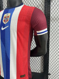 24-25 Norway Home Player Version Soccer Jersey