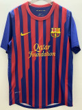 2011-2012 Mens Barcelona  Home Retro Soccer Jersey