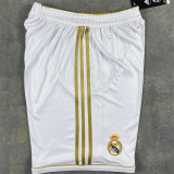 2011-2012  Real Madrid White Retro Shorts Pants