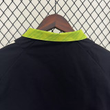 2024 Man Utd Black & Green Double Sided Windbreaker
