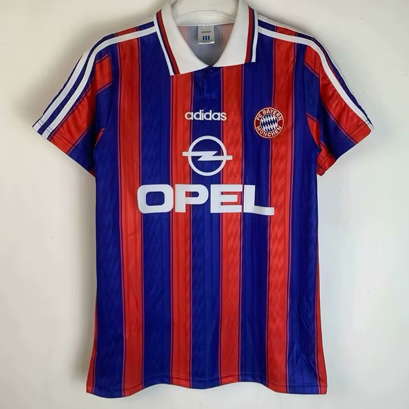 1995-1997 Bayern Home Retro Soccer Jersey