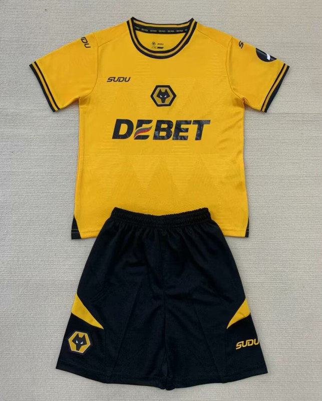 Kids Wolverhampton Home Jersey 2024/25
