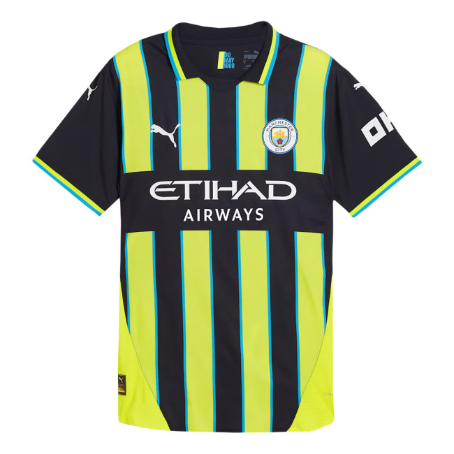 Mens Manchester City Away Authentic Jersey 2024/25 - Match