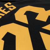 22-23 Cleveland Cavaliers JAMES #23 Black Top Quality Hot Pressing NBA Jersey (Trapeze Edition)