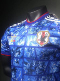 24-25 Japan Anime Edition Blue Player Version Soccer Jersey