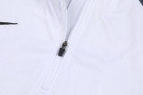 2024 NK White Kids Half Pull Tracksuit