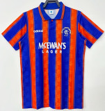 1993-1994 Rangers Away Retro Soccer Jersey