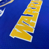 22-23 WARRIORS GREEN #23 Blue Top Quality Hot Pressing NBA Jersey (Retro Logo)