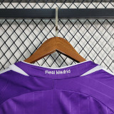 2006-2007  Real Madrid  Purple Retro Soccer Jersey