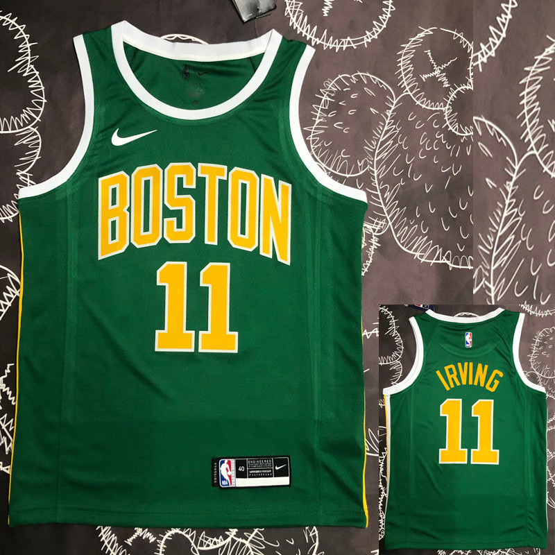 CELTICS IRVING #11 Green Top Quality Hot Pressing NBA Jersey