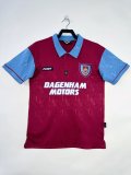 Mens West Ham United Retro Home Jersey 1995/97