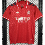 24-25 Real Madrid  Red Special Edition Fans Soccer Jersey