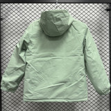 2024 NK Velvet Thickened warm Green Outdoor Jackets