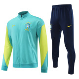 24-25 Brazil Lake Green Jacket Tracksuit