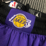 20-21 LAKERS Purple Top Quality NBA Pants (Trapeze Edition)