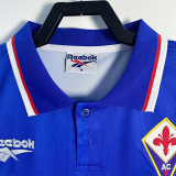 1995-1996 Fiorentina Home Retro Soccer Jersey