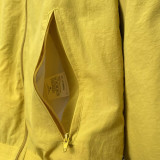 24-25  Real Madrid Yellow & Red Double Sided Windbreaker