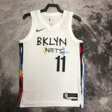 22-23 NETS IRVING #11 White City Edition Top Quality Hot Pressing NBA Jersey