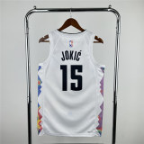 Mens Denver Nuggets Nike White 2025 Swingman Jersey - City Edition